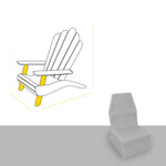 seal-skin-pristine-custom-adirondack-chair-cover-model-1